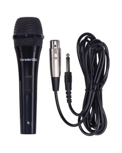Karaoke USA M189 Professional Dynamic Microphone with Detachable Cord