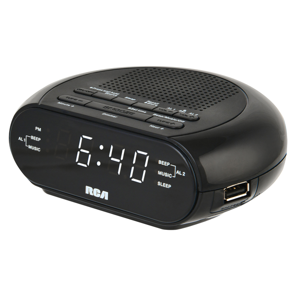 RCA RCS27 RCS27 CLCK RDIO BLK
