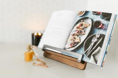 Adding a Touch of Country Charm: The Red Rooster Cookbook Stand